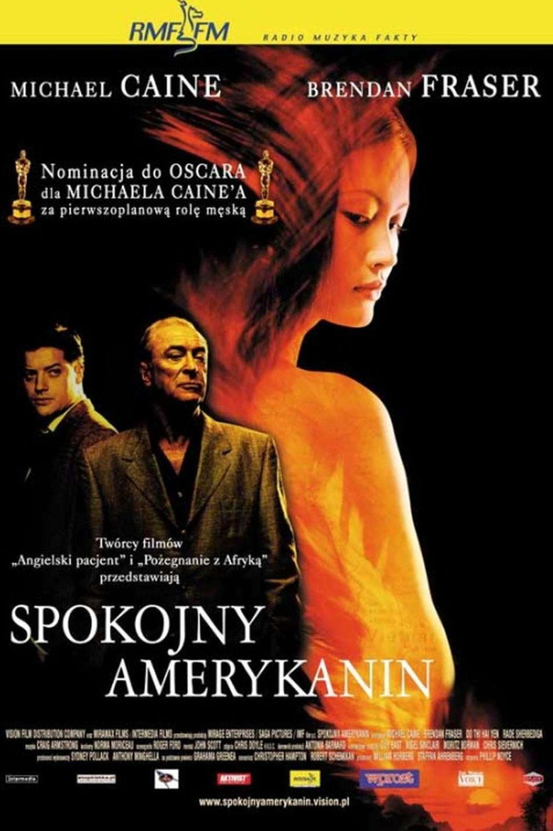 Plakat filmu Spokojny Amerykanin