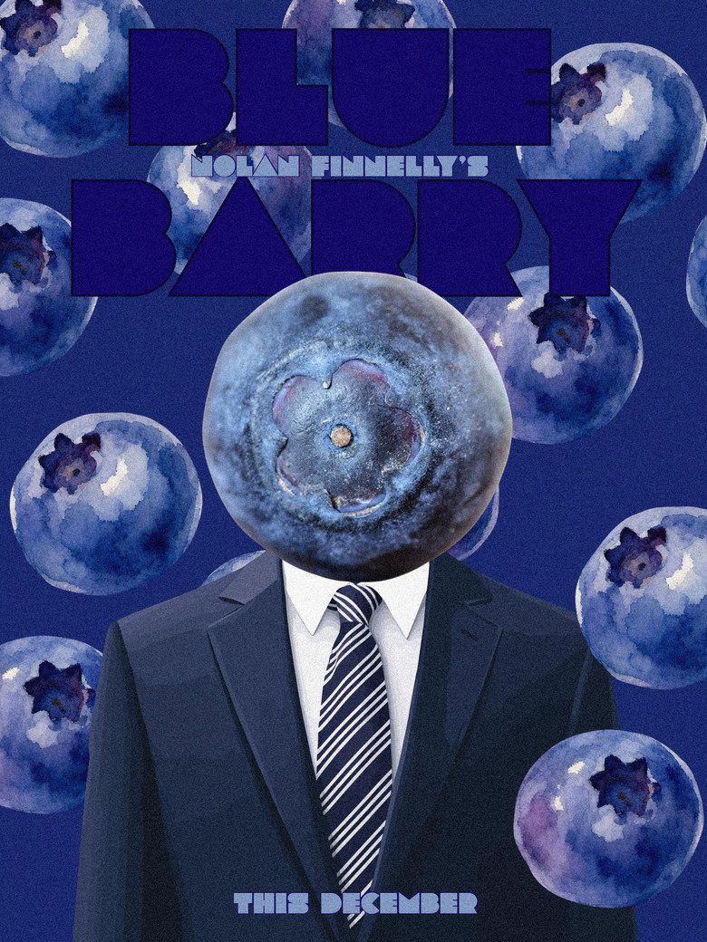 Blue Barry background