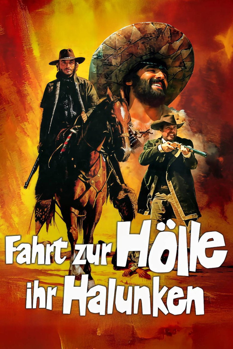 Filmplakat zu Fahrt zur Hölle, ihr Halunken