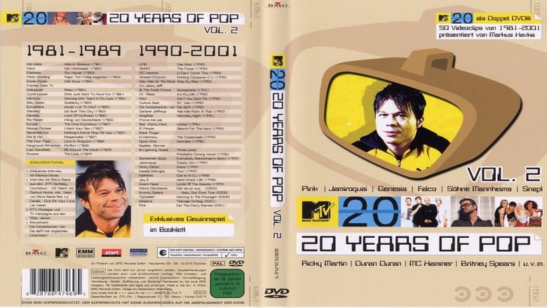 MTV: 20 Years of Pop Vol. 2 movie poster