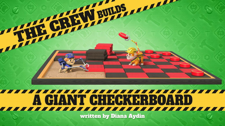 The Crew Builds a Giant Checkerboard