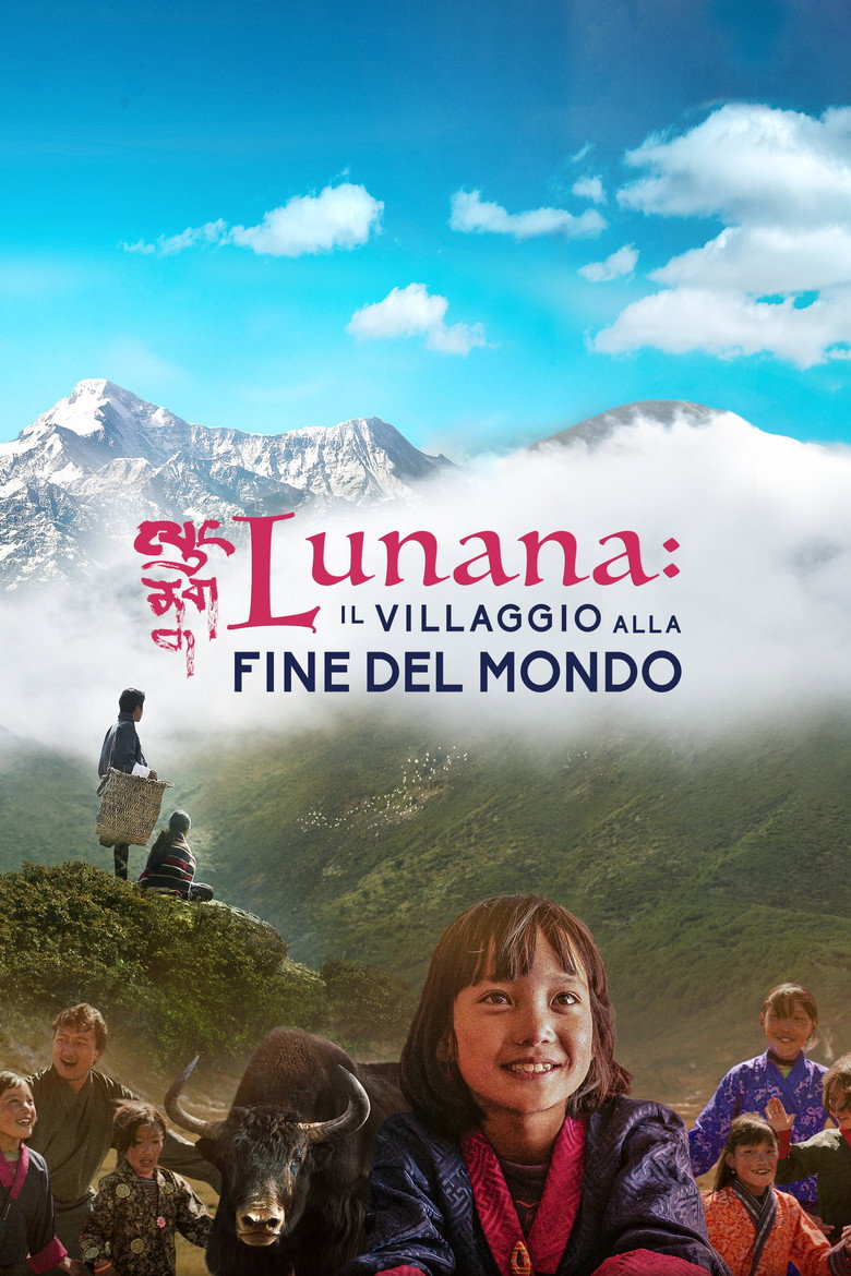 Copertina di Lunana: il villaggio alla fine del mondo