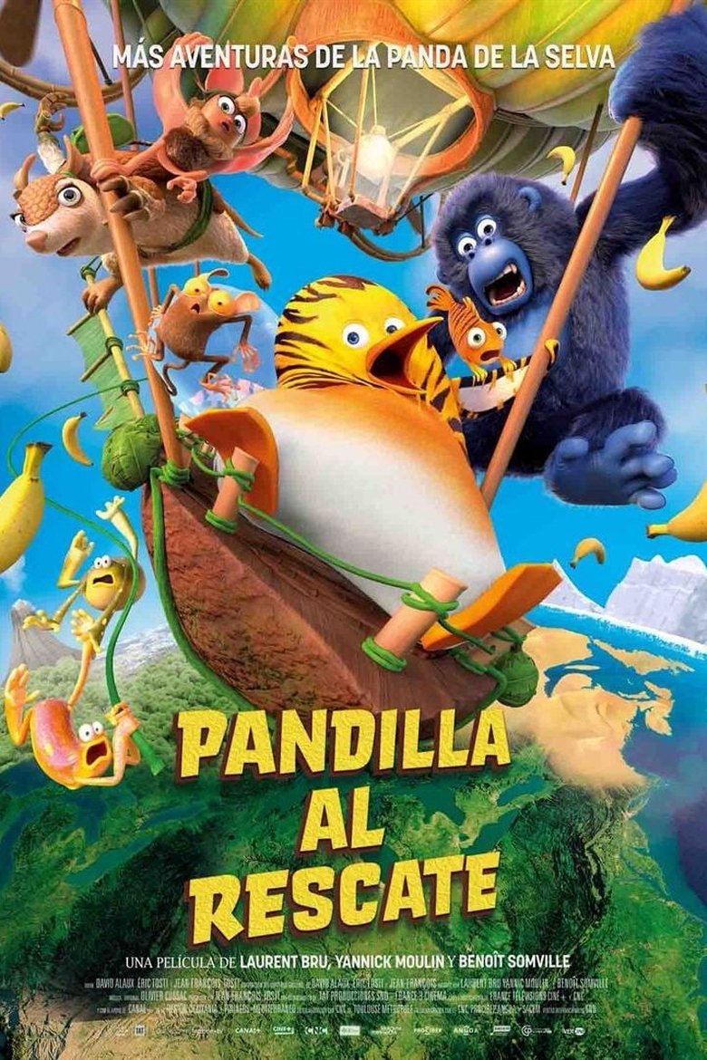 La panda de la selva 4: Pandilla al rescate