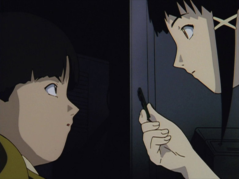 Still from Serial Experiments Lain - Season 1 Episode 9