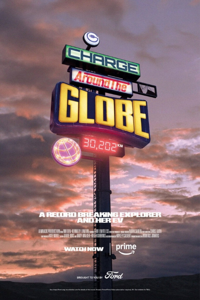 Official poster for Charge Around the Globe
