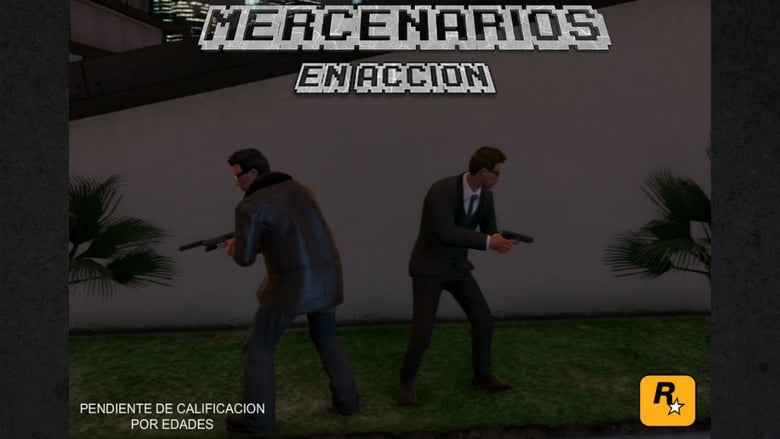 Mercenarios en acción movie poster