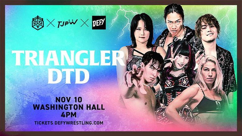 DDT×TJPW×DEFY Triangler DTD