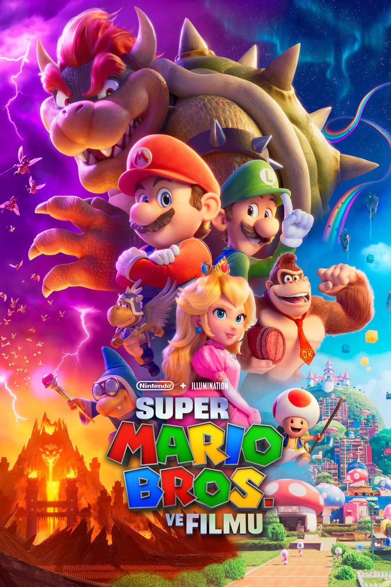 Plakát k filmu Super Mario Bros. ve filmu