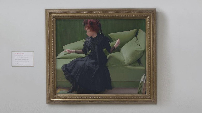 Young Decadent Woman After the Ball, Ramon Casas - The Big Party (2/3)