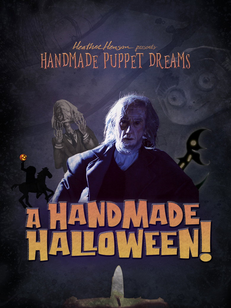Handmade Halloween background