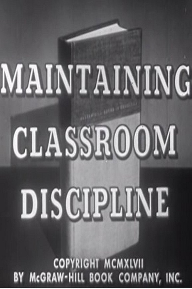 Maintaining Classroom Discipline background