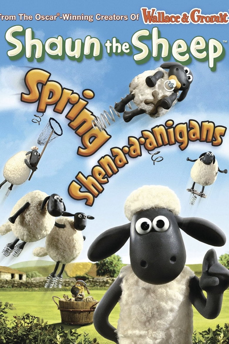 Shaun The Sheep Spring Shena-A-Anigans background