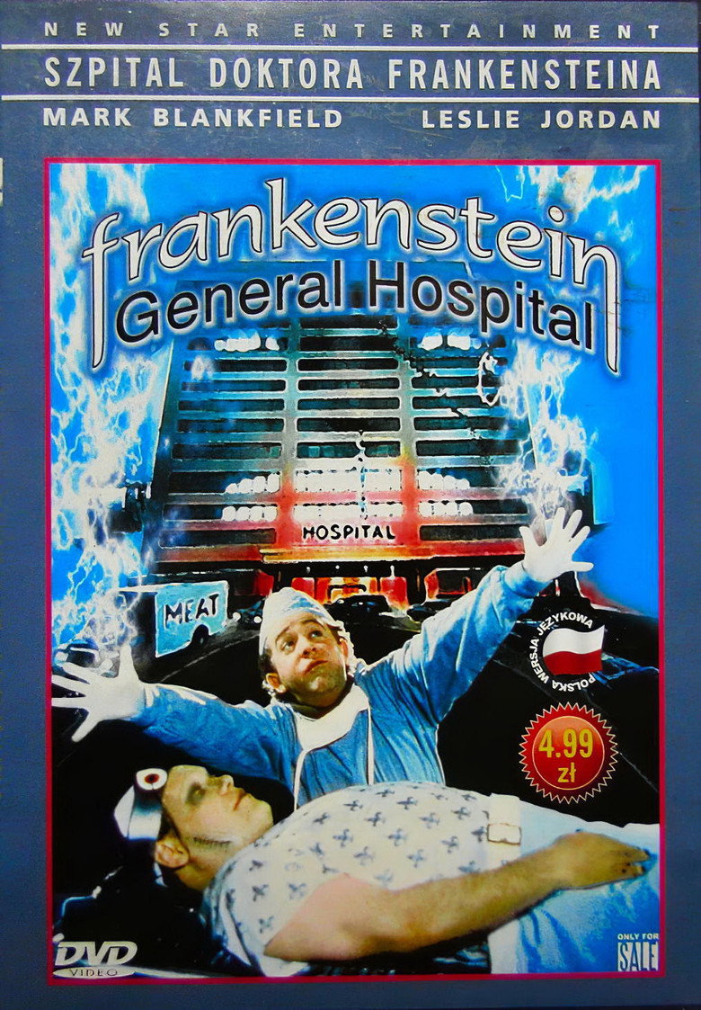 Plakat filmu Szpital Doktora Frankensteina