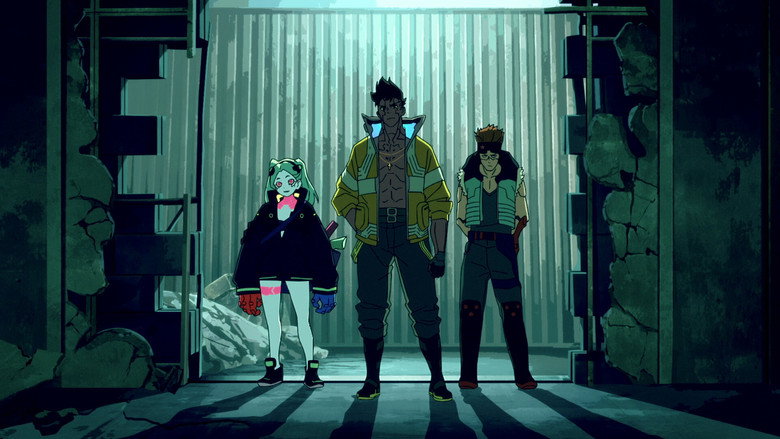 Still from Cyberpunk: Edgerunners - Season 1 Episode 7