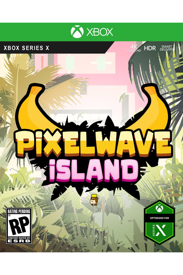 PixelWave Island background