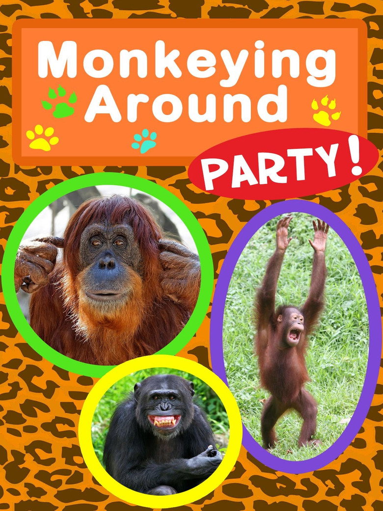 Monkeying Around Party background
