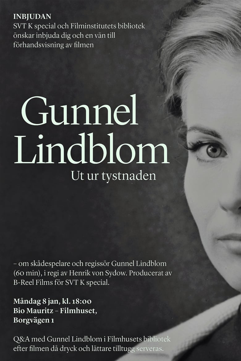 Gunnel Lindblom: ut ur tystnaden (2018)