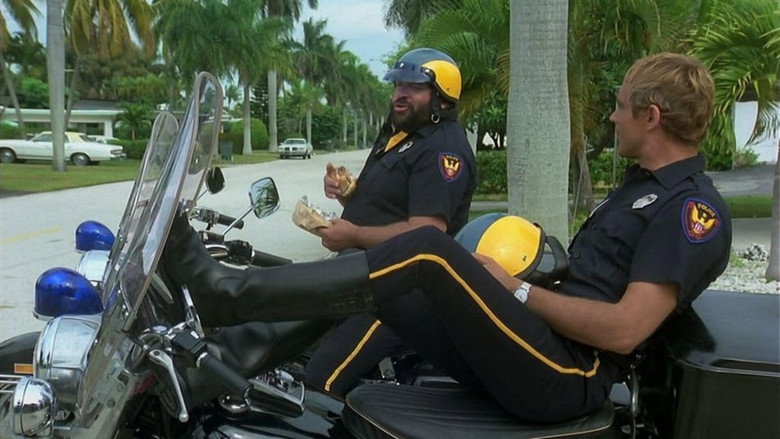 Frame from Crime Busters