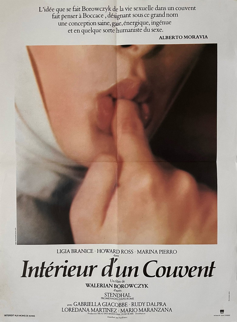 Affiche de INTÉRIEUR D'UN COUVENT