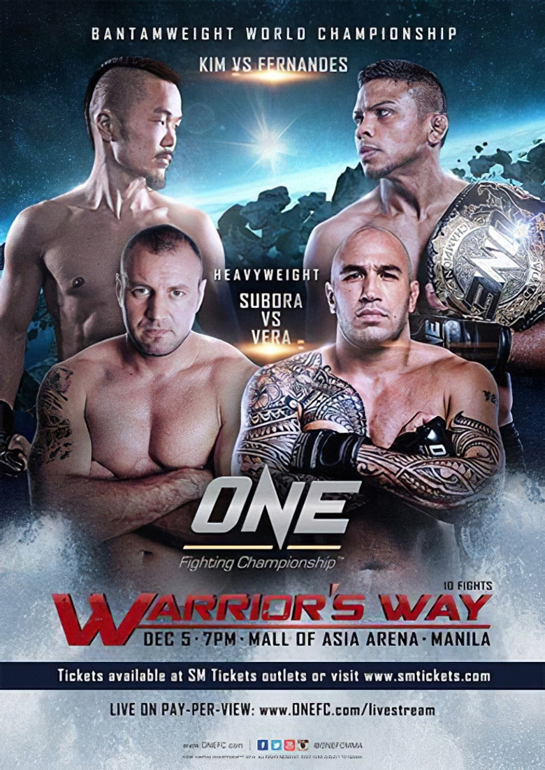 ONE Championship 23: Warrior's Way background