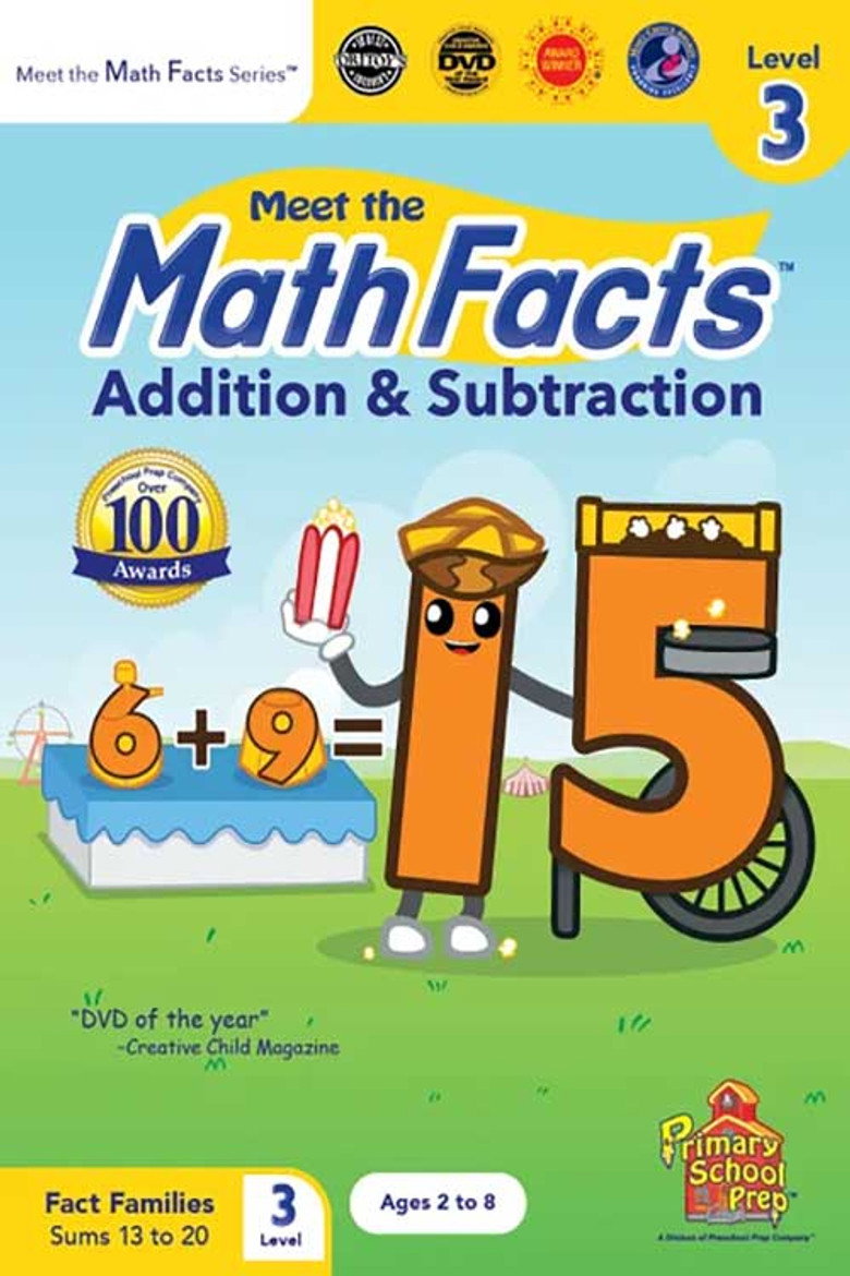 Meet the Math Facts - Addition & Subtraction Level 3 — affiche