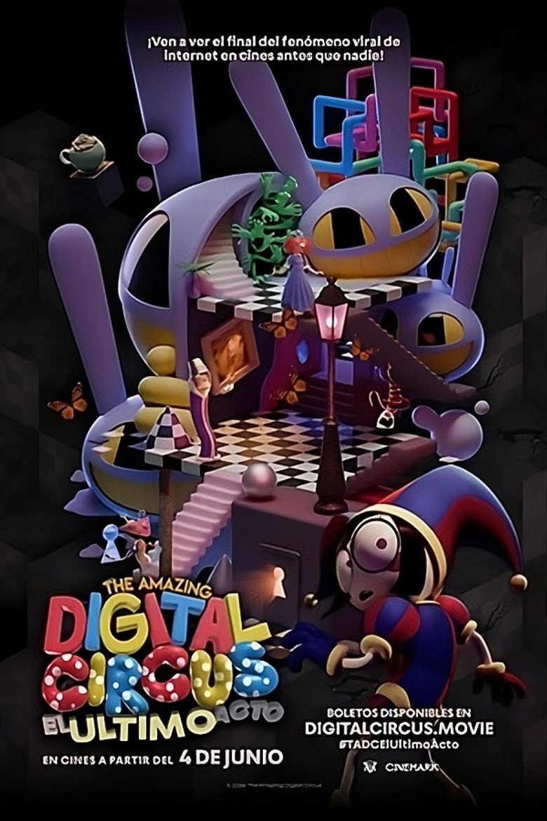 Portada de The Amazing Digital Circus: El Ultimo Acto