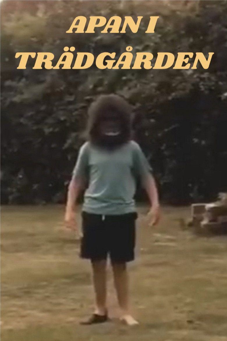 Apan i trädgården background