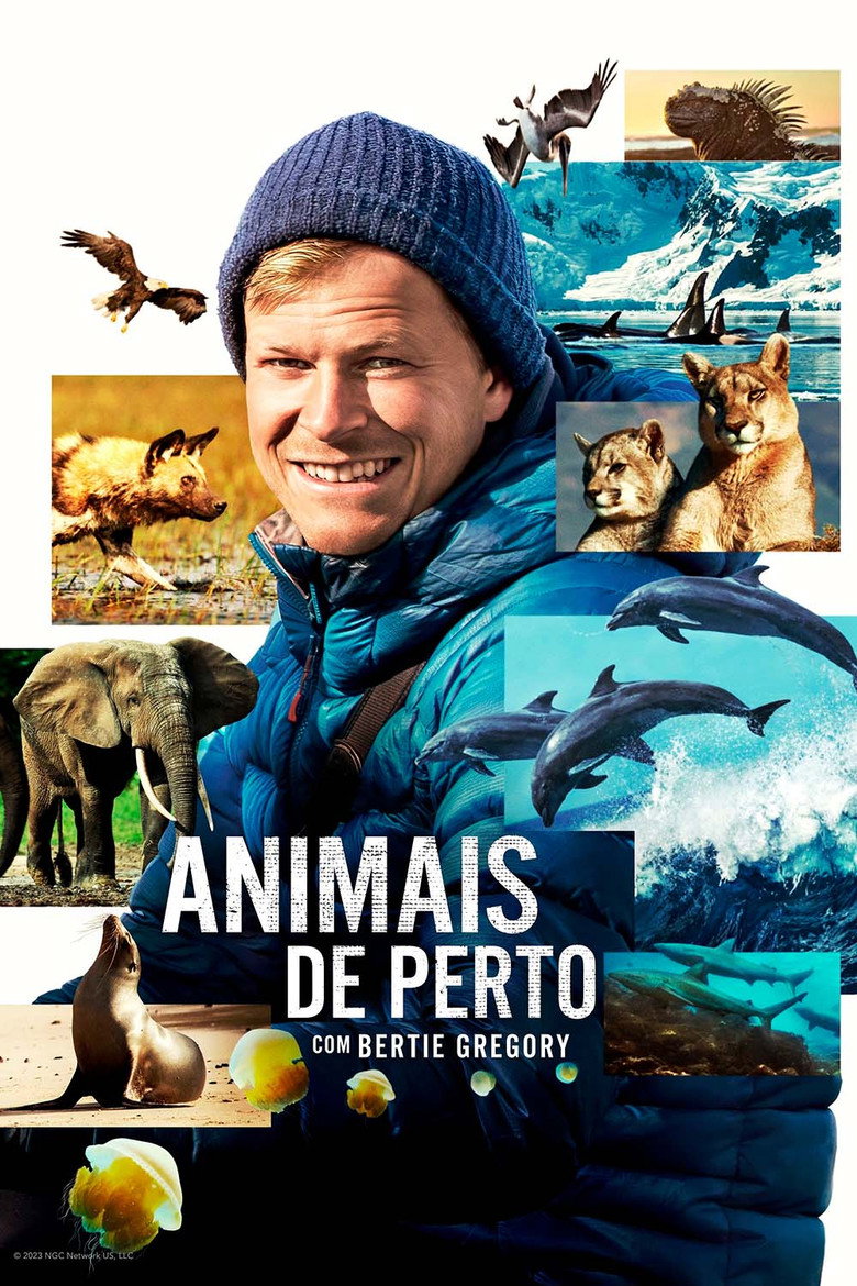 Capa de Animais de Perto Com Bertie Gregory