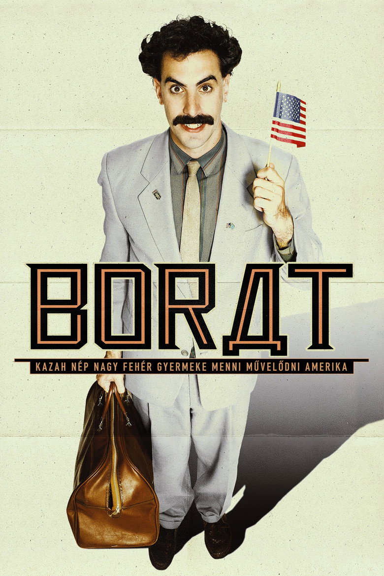 Borat - Kazah n&eacute;p nagy feh&eacute;r gyermeke menni művelődni Amerika (2006)