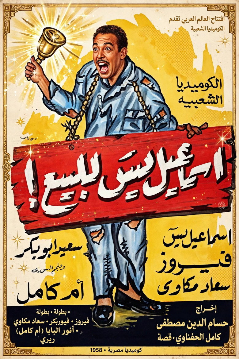 Affiche de ISMAIL YASSIN FOR SALE!