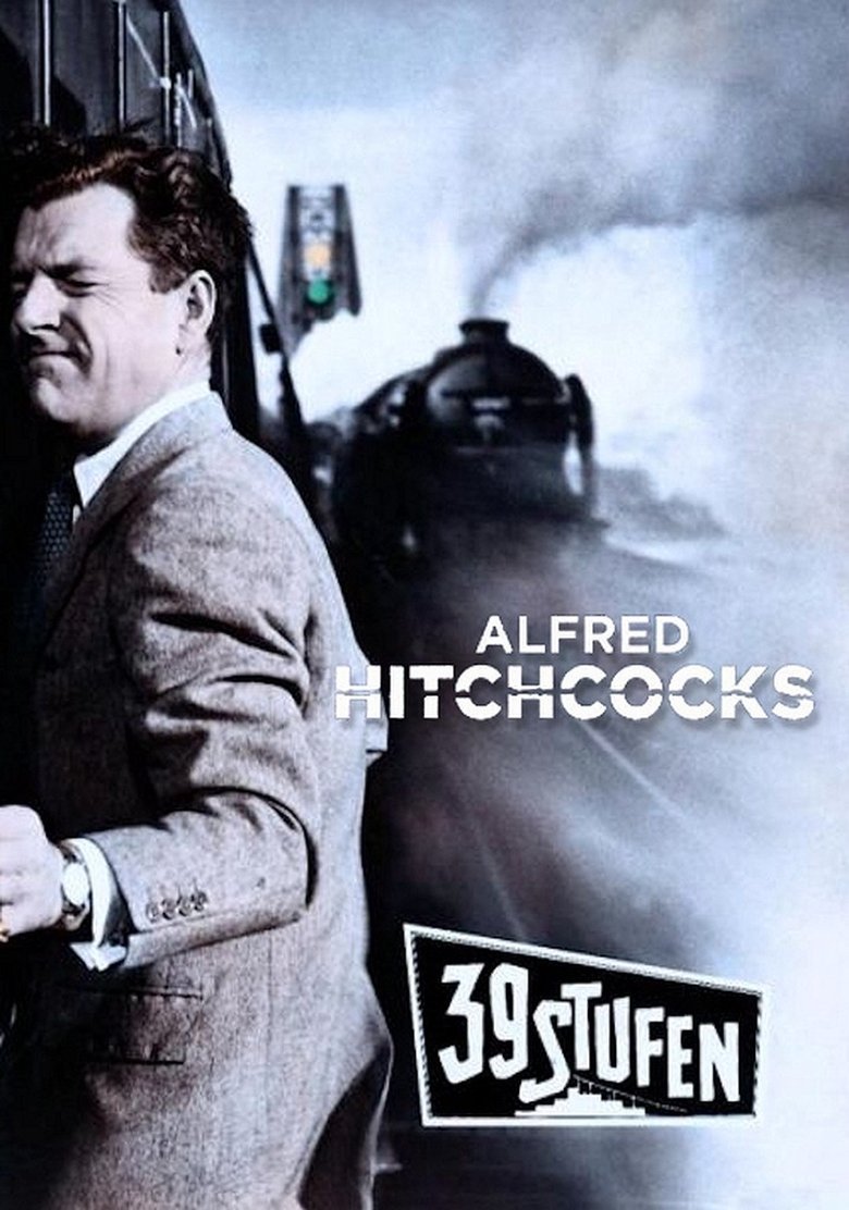 Die 39 Stufen poster