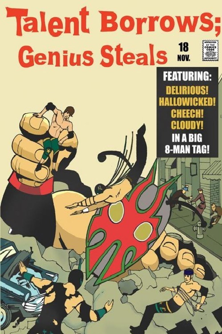 Chikara: Talent Borrows; Genius Steals background