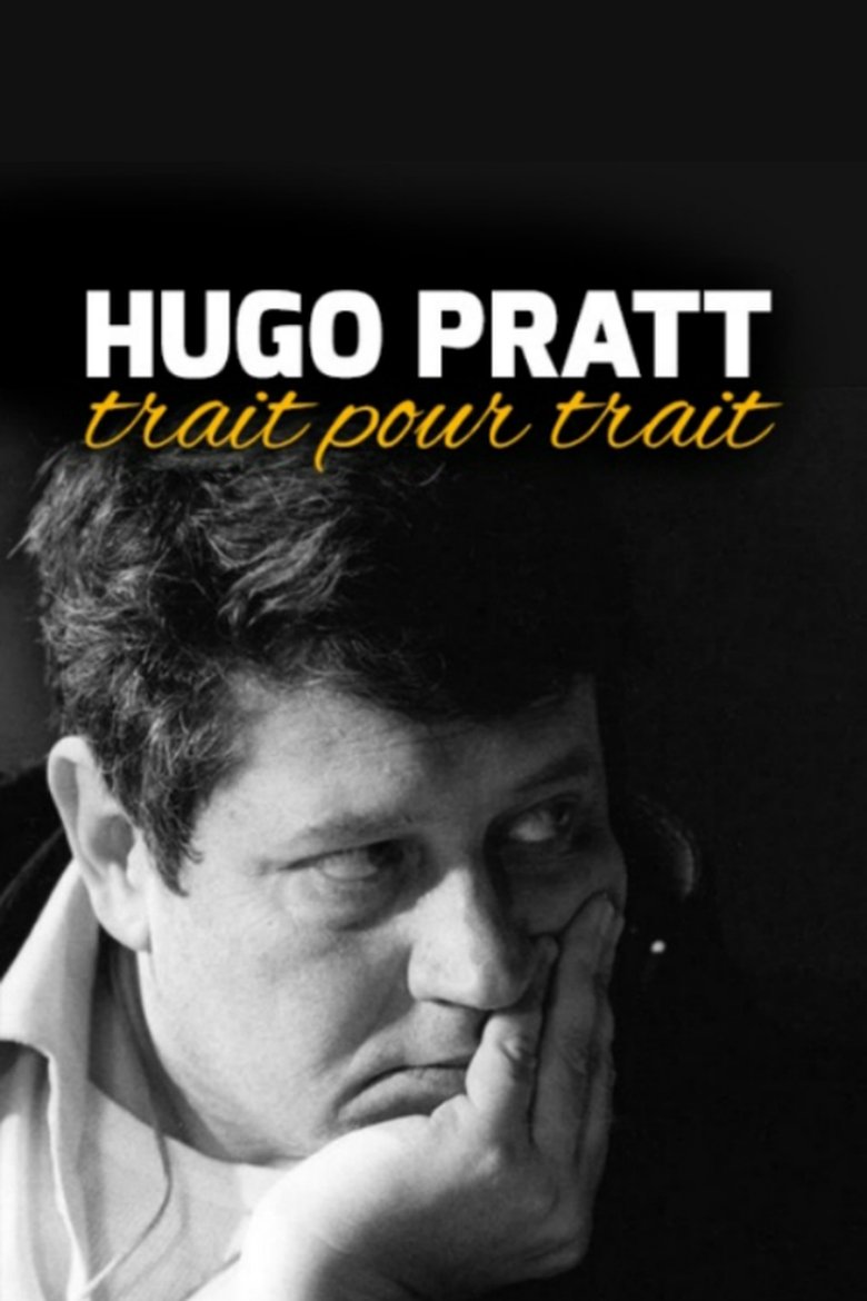 Hugo Pratt, trait pour trait main poster