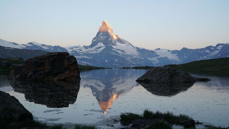 The Alps backdrop