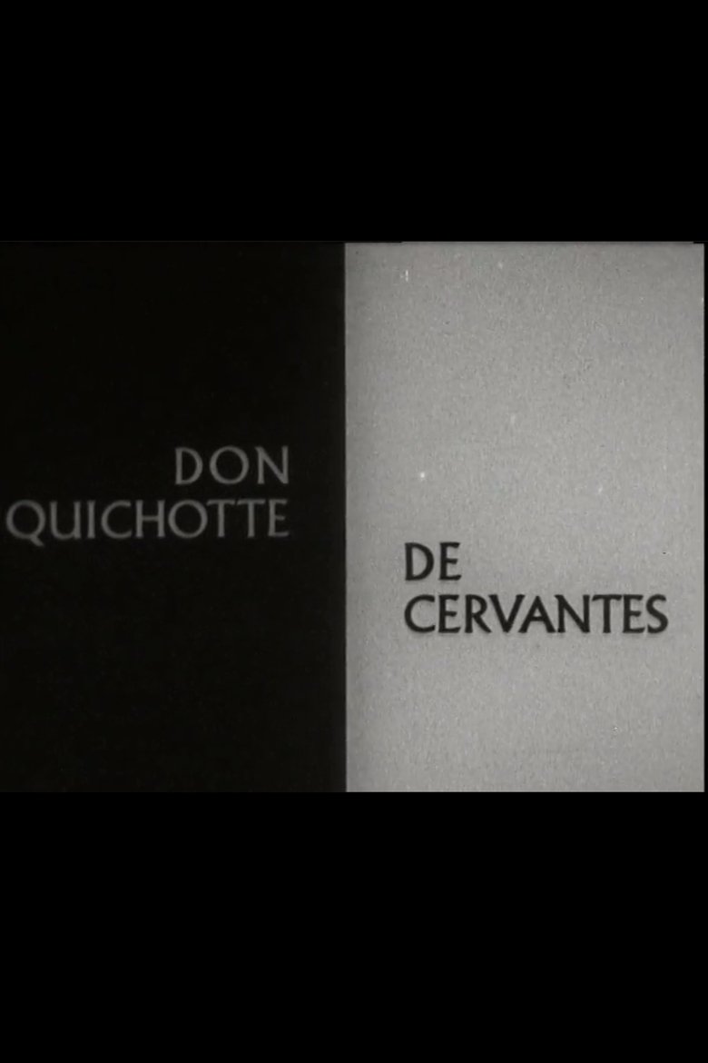 Don Quichotte de Cervantes main poster