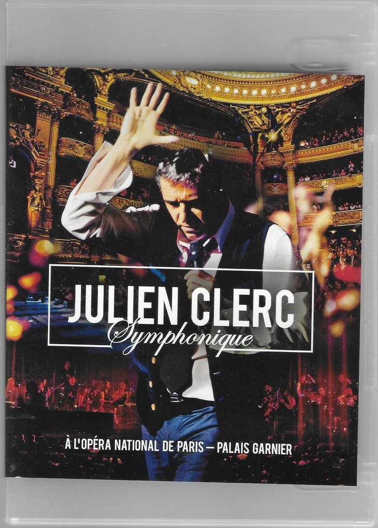 Julien Clerc symphonique - DVD Opéra de Paris main poster