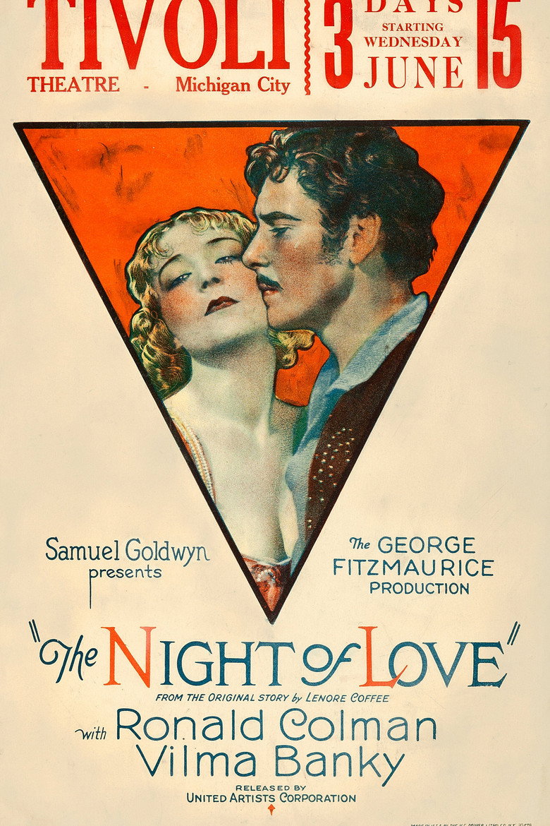 Affiche de THE NIGHT OF LOVE