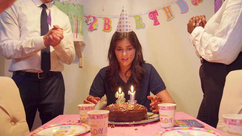 Frame from Be Careful What You Wish For