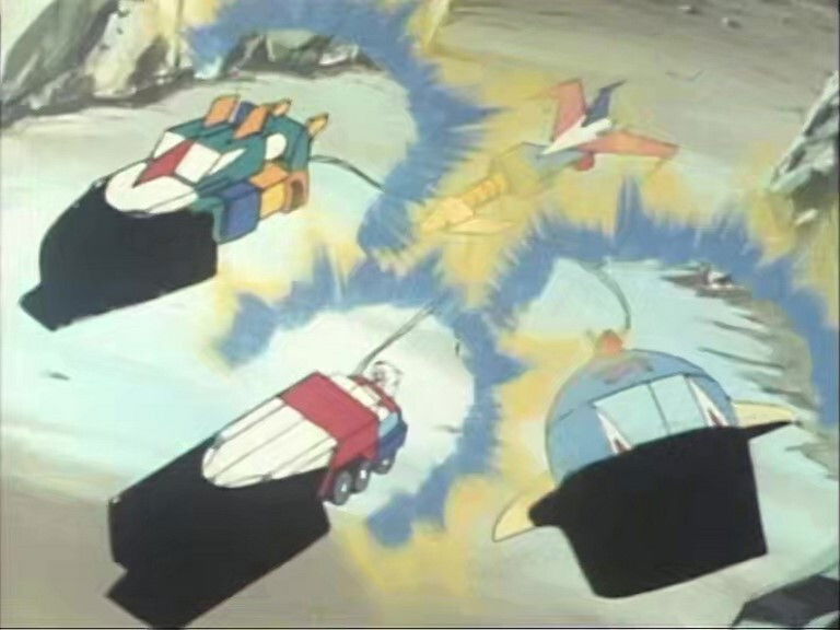 Still image for Chōgattai Majutsu Robo Ginguiser season 1 episode 21: Assault! Valley of Gemora Still image for Chōgattai Majutsu Robo Ginguiser season 1 episode 21: Assault! Valley of Gemora