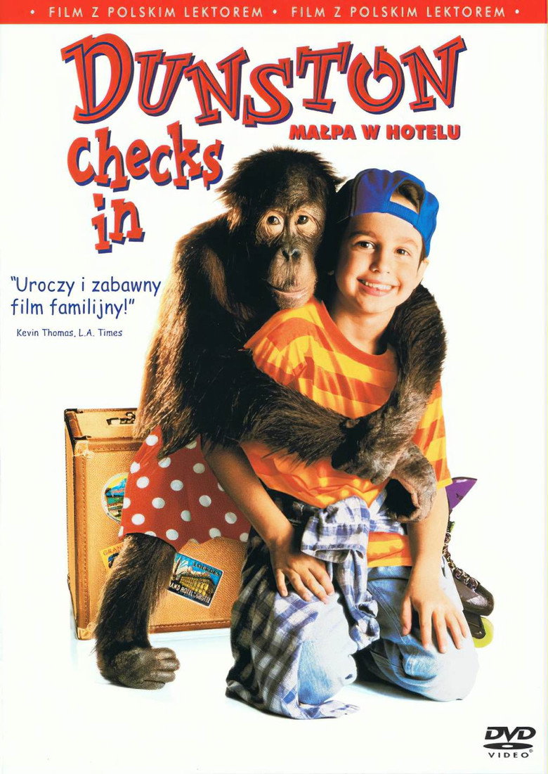 Plakat filmu Małpa w hotelu