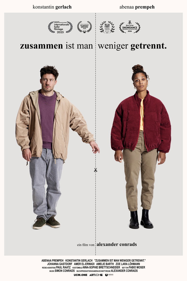 Affiche de zusammen ist man weniger getrennt.
