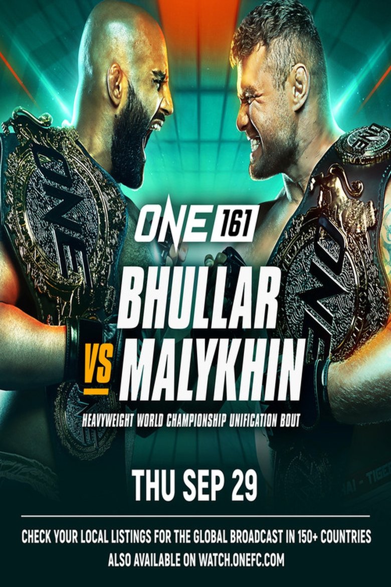 One Championship: ONE 161 poster