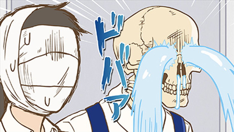 Still from Skull-face Bookseller Honda-san - Season 1 Episode 11