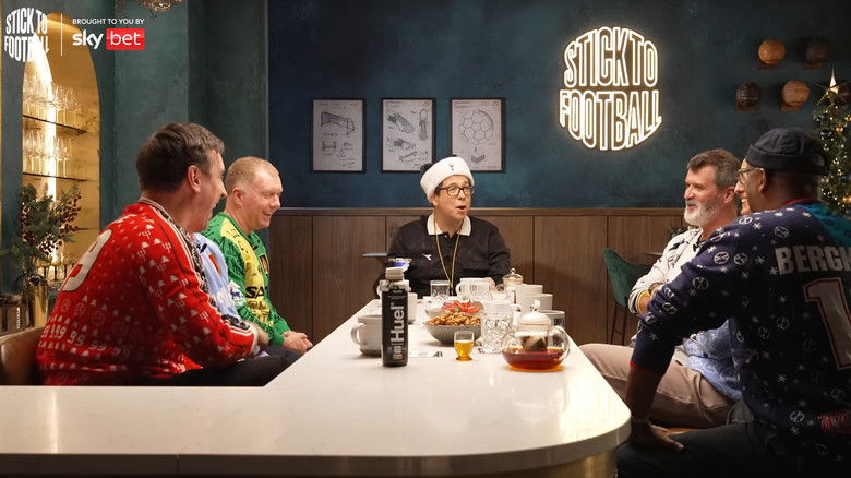 Still image for Stick to Football season 1 episode 63: The Stick to Football QUIZ 2024 with Michael McIntyre & Luke Humphries Still image for Stick to Football season 1 episode 63: The Stick to Football QUIZ 2024 with Michael McIntyre & Luke Humphries