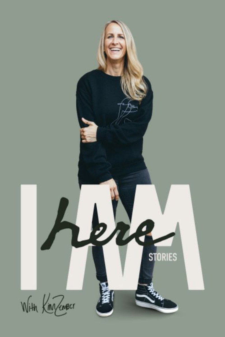 Official poster for HERE I AM STORIES with Kim Zember