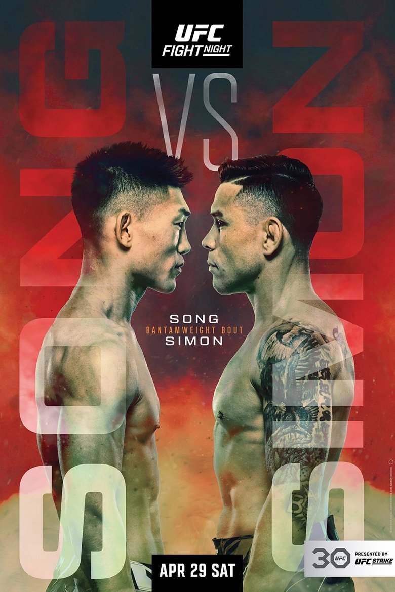 UFC on ESPN 45: Song vs. Simon main poster