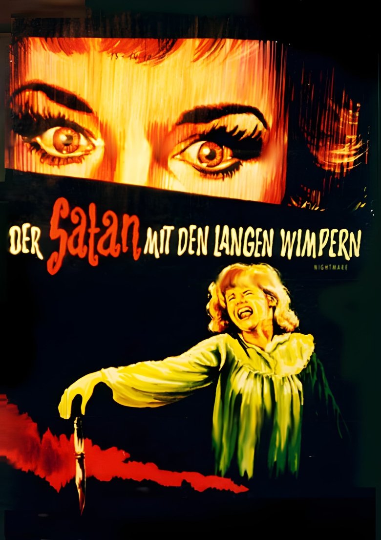 Der Satan mit den langen Wimpern poster