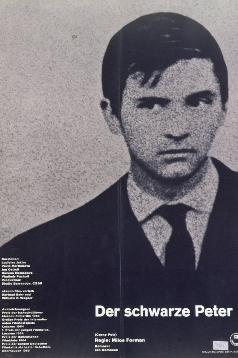 Der schwarze Peter poster
