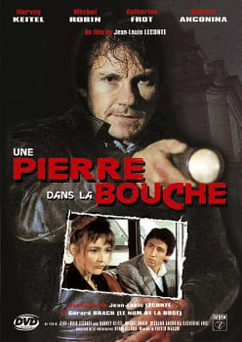 Affiche de UNE PIERRE DANS LA BOUCHE