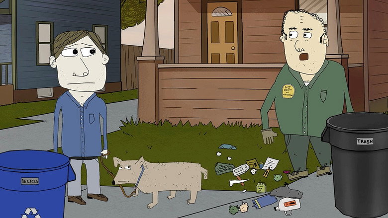 Still from The Garbage Man is Out of Control